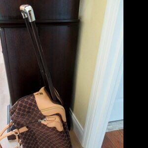 Vintage Ralph Lauren Large Logo Wheeling Duffle Bag